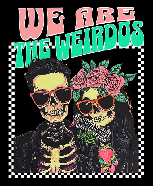 We Are The Weirdos PNG Download