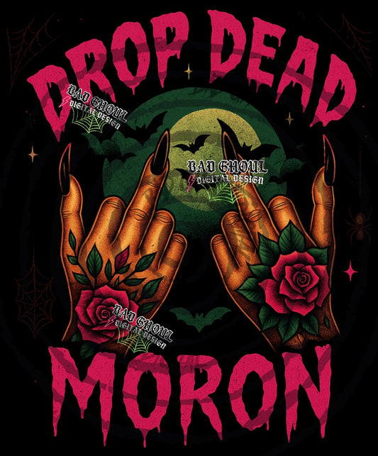 Drop Dead PNG DOWNLOAD black Fab Only
