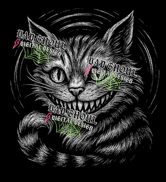 Mythical Cat PNG DOWNLOAD Black Fab Only