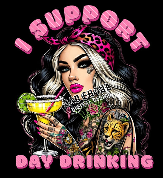 I support Day Drinking PNG download