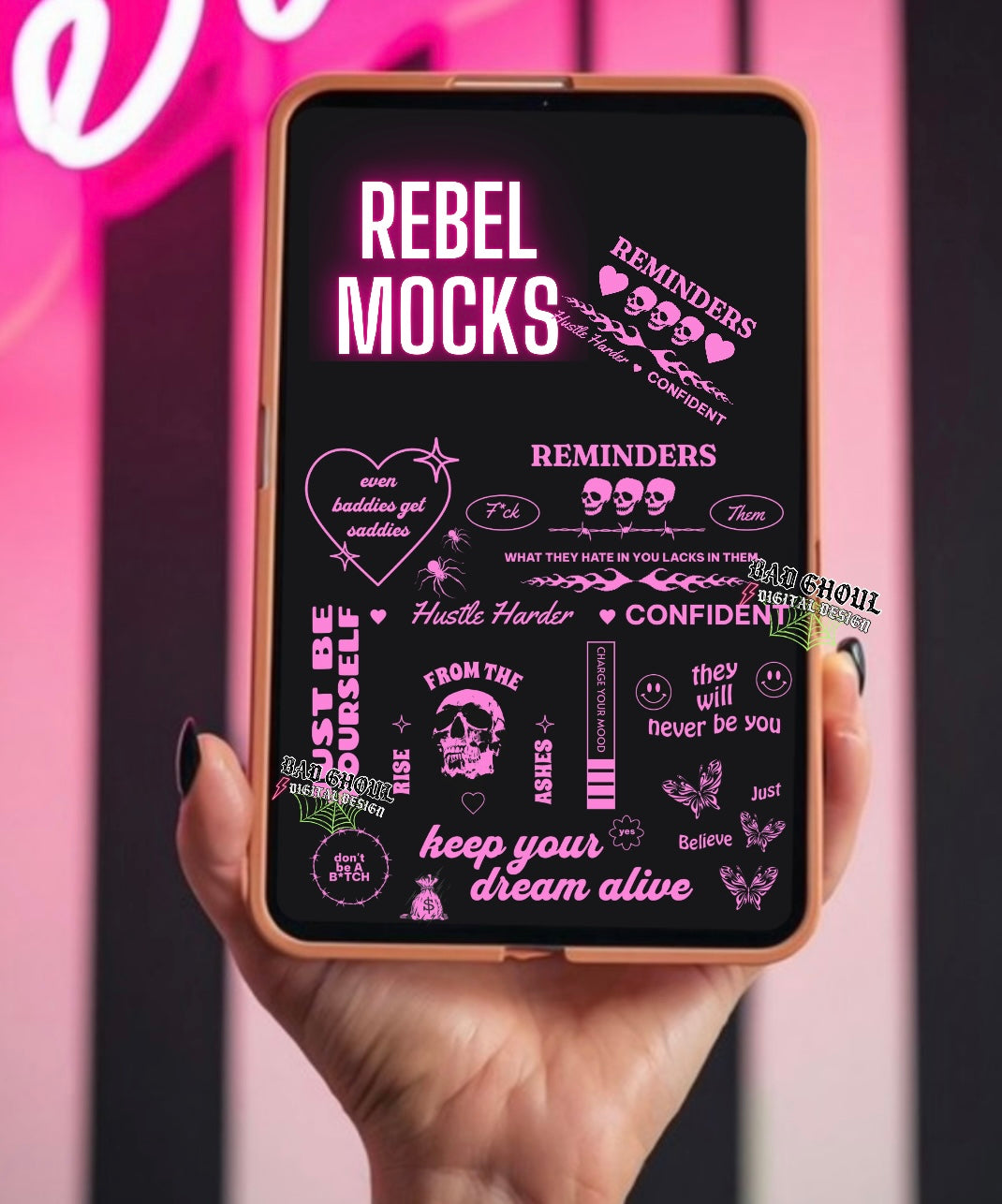 Reminders Back and Pocket PNG Download