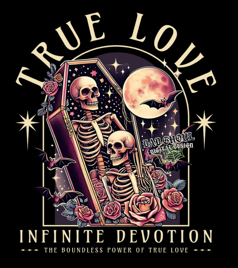 True Love PNG download black and colored 2 files (sub friendly)