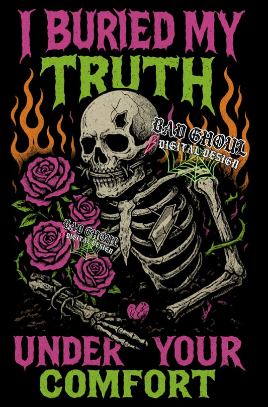 I Buried PNG Download BLACK fabric only