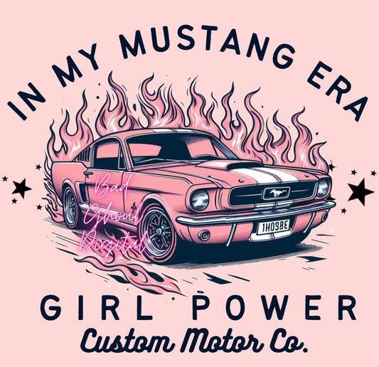 Girl Power Motor Co. PNG download sub & DTF friendly