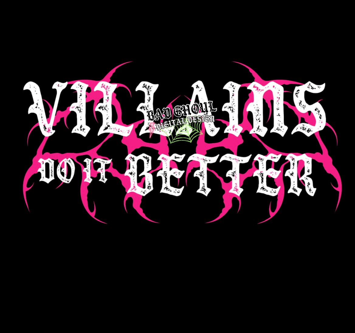 Villains Do It Better PNG Download