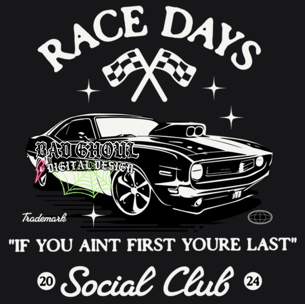 Race Days Social Club PNG Download