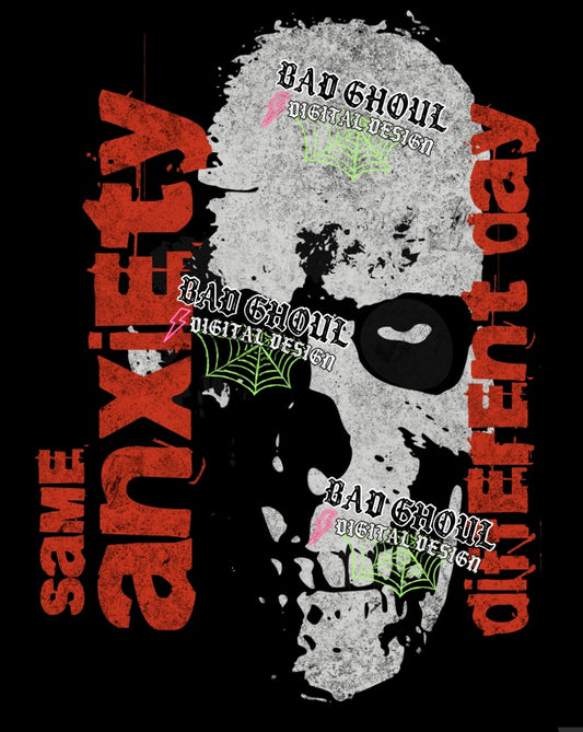 Same Anxiety PNG DOWNLOAD Black Fab Only
