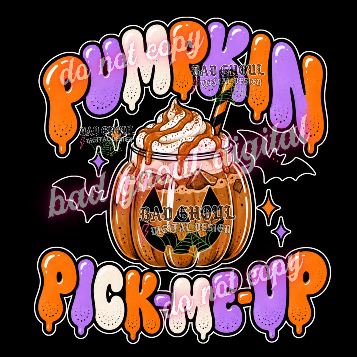 Pumpkin Pick-Me-Up | PNG DOWNLOAD