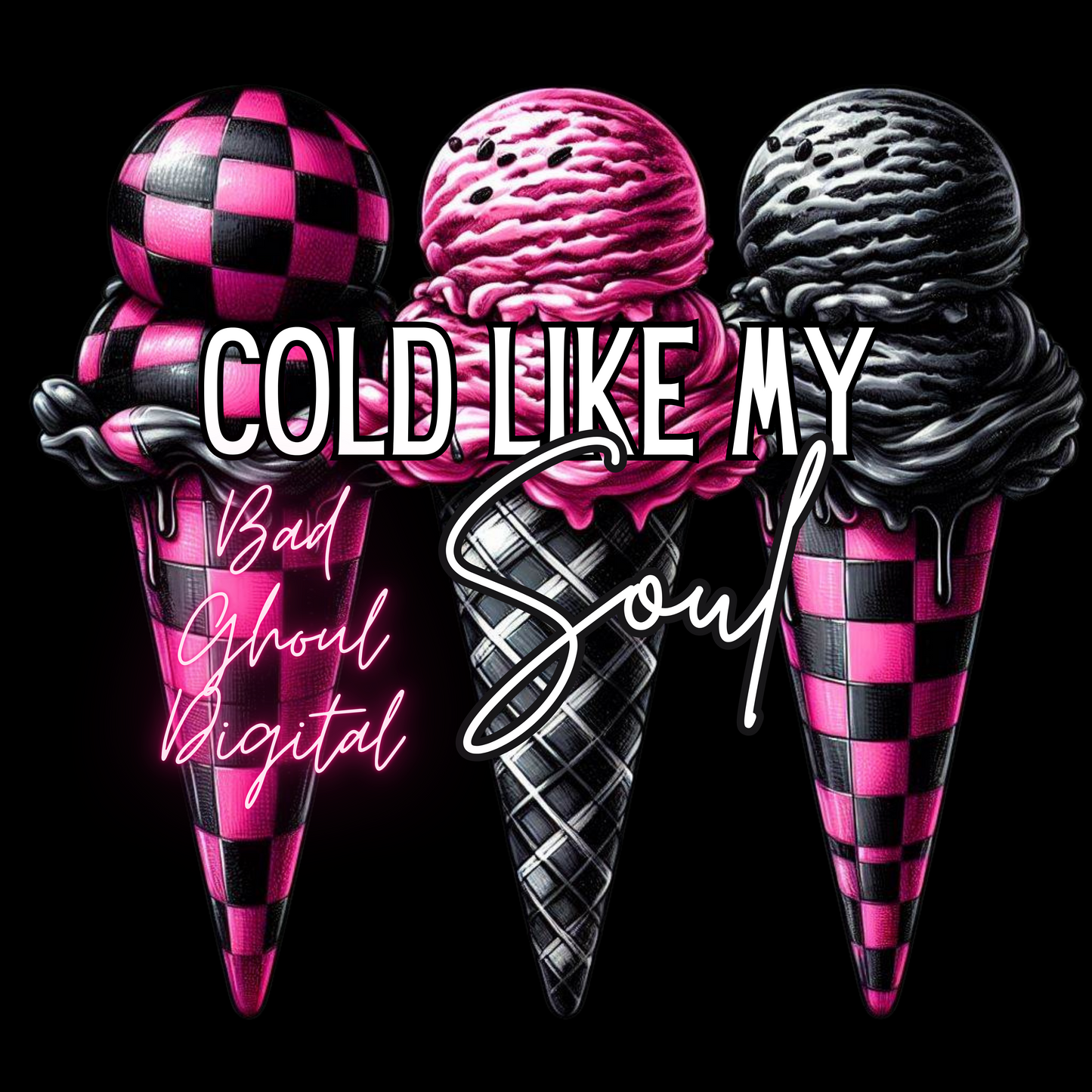 Cold Like My Soul Ice Screamos PNG Download