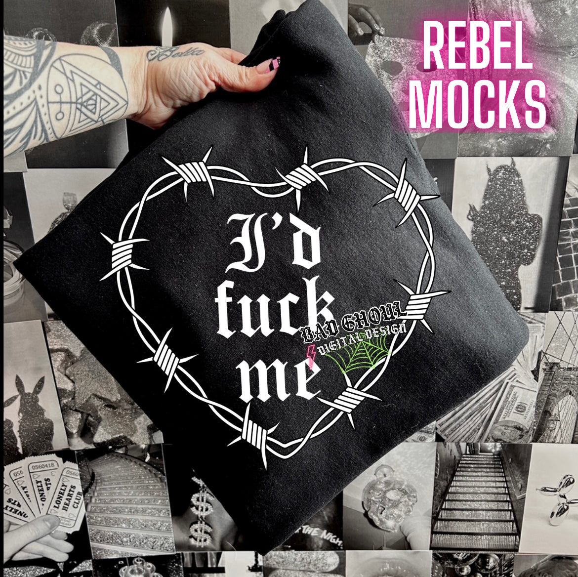 Id Fuck Me PNG Digital Download