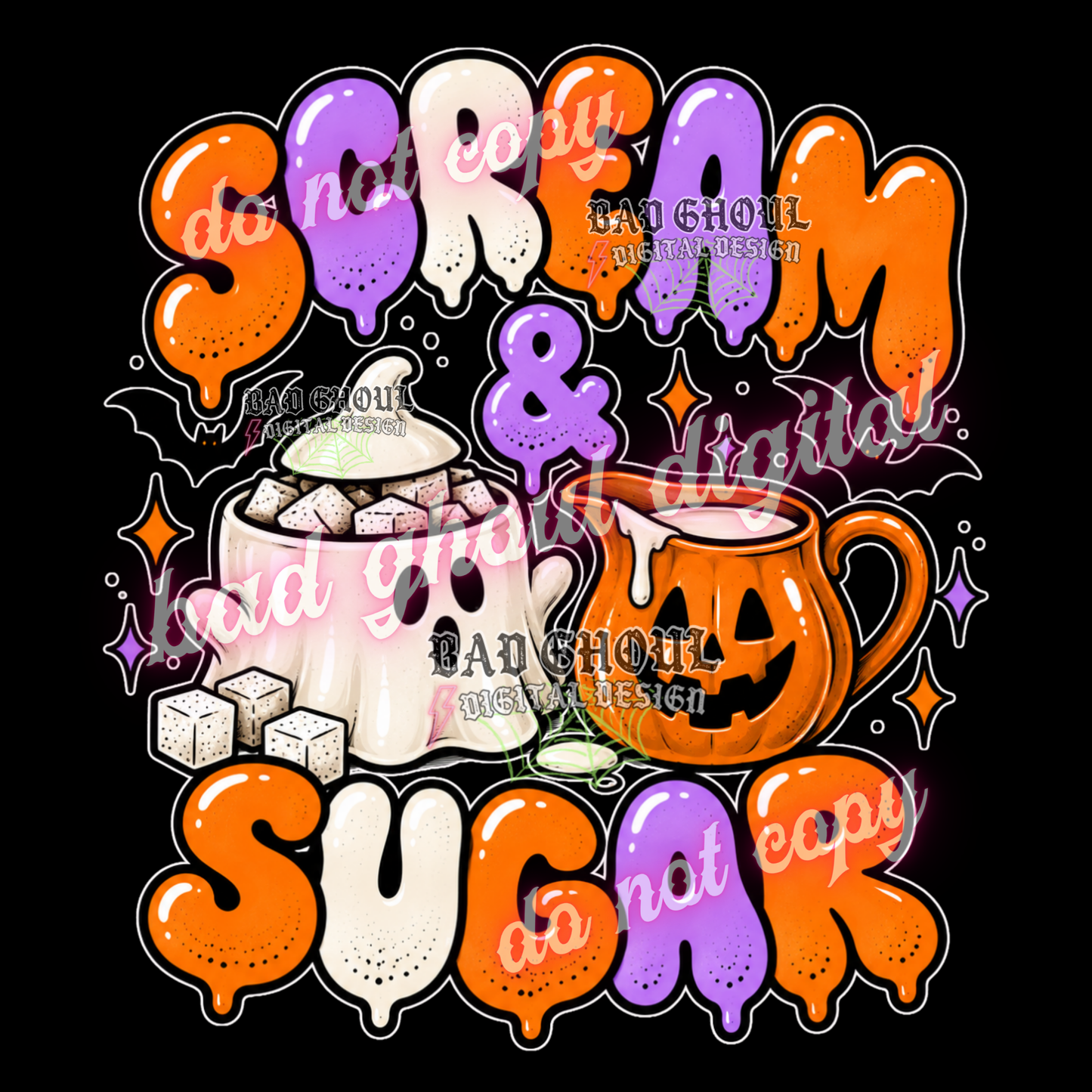 Scream & Sugar | PNG DOWNLOAD