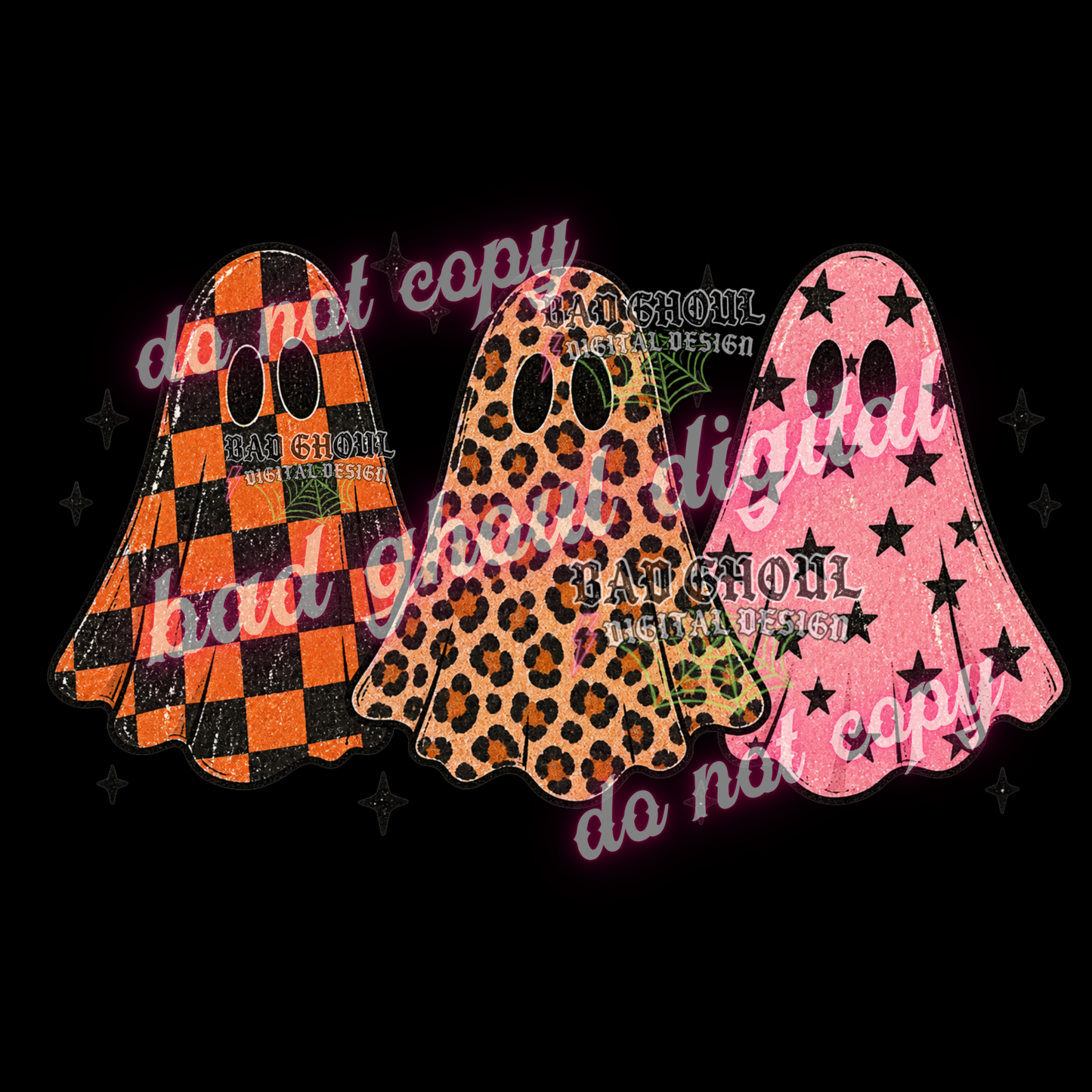 Trendy Ghosts | PNG DOWNLOAD
