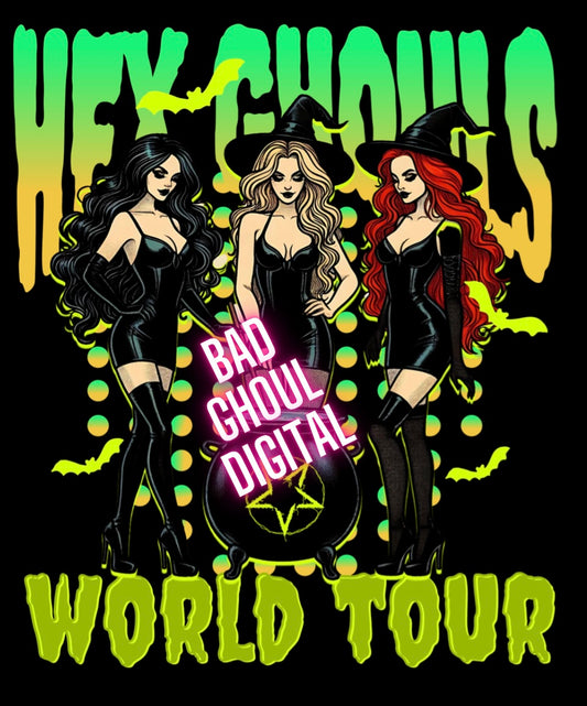 Hex Ghouls World Tour PNG Download