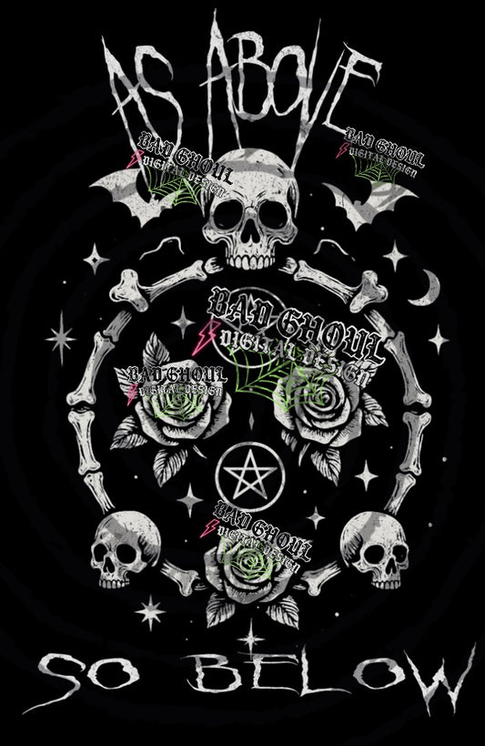 As Above PNG DOWNLOAD Black Fab Only