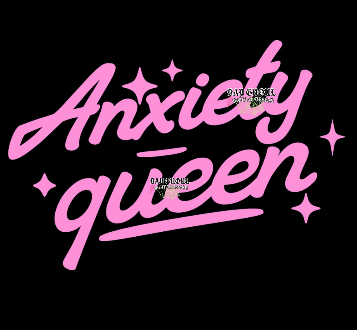 Anxiety Queen PNG Download