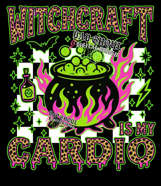 Witchcraft Is My Cardio PNG Download