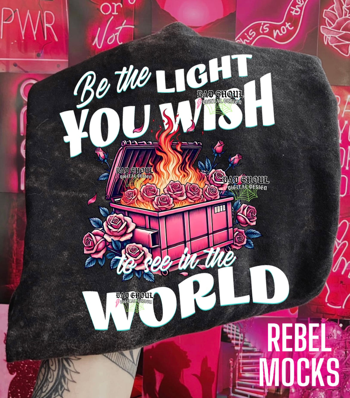 Be The Light PNG Download