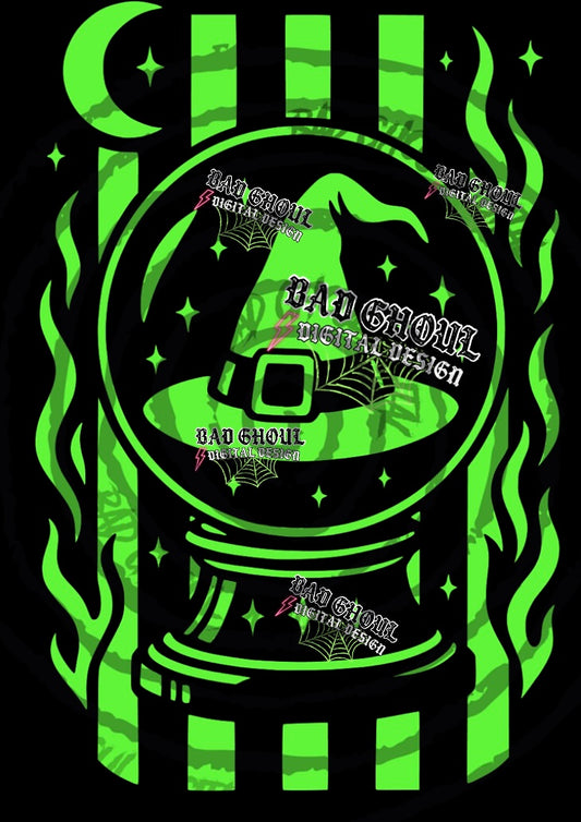 Witchy Flag PNG DOWNLOAD Black Fab Only