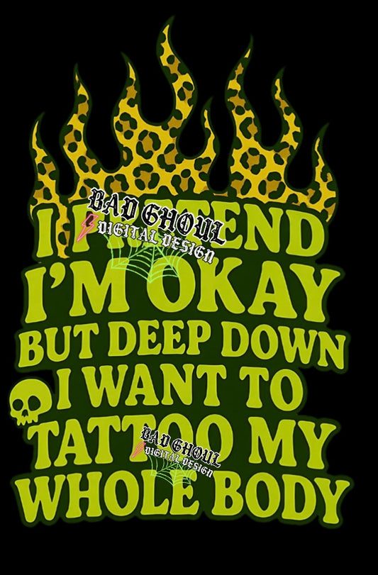 I Pretend Im Okay PNG Download