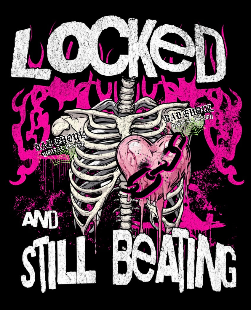 Locked And Still Beating PNG Download