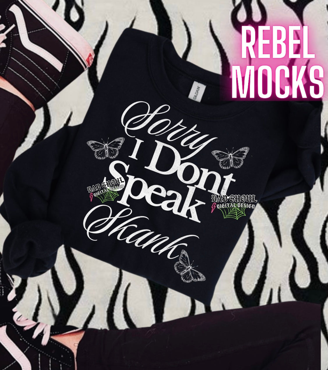 Sorry I Dont Speak Skank PNG Download