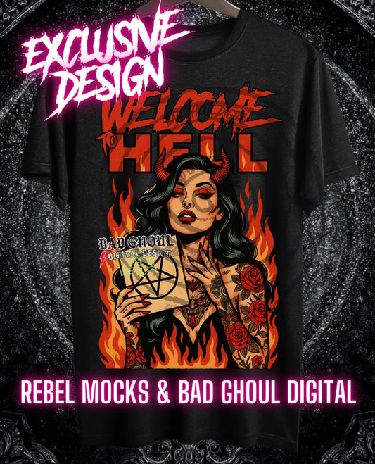 Exclusive Welcome To Hell PNG DOWNLOAD