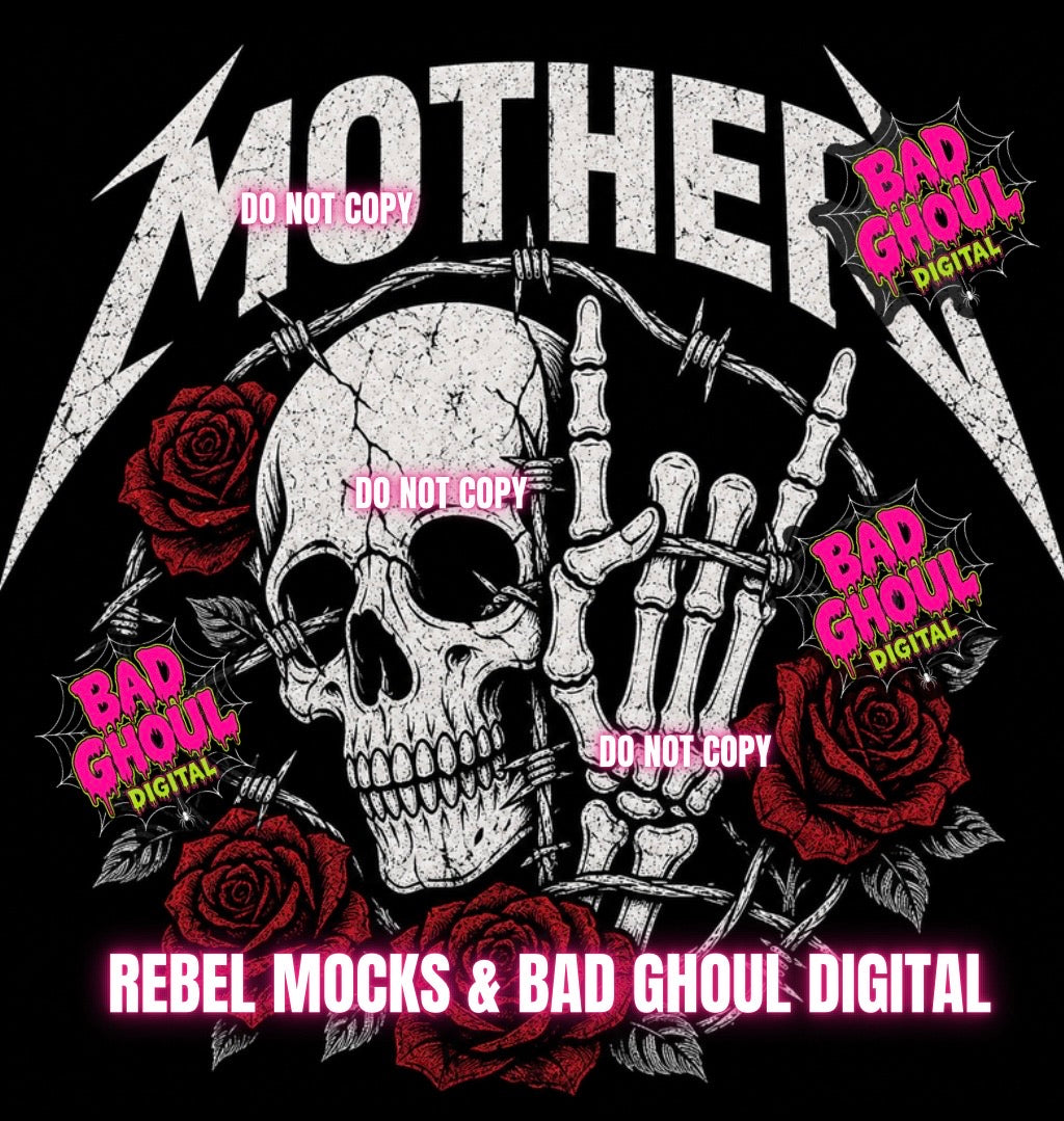 Mother | Black Fabric|PNG DOWNLOAD