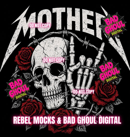 Mother | Black Fabric|PNG DOWNLOAD