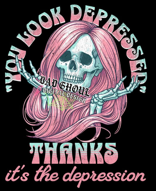 Depressed PNG Download