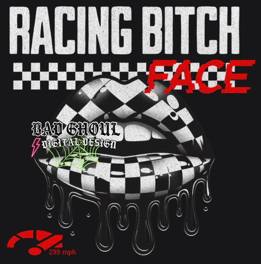 Racing Bitch Face PNG Download