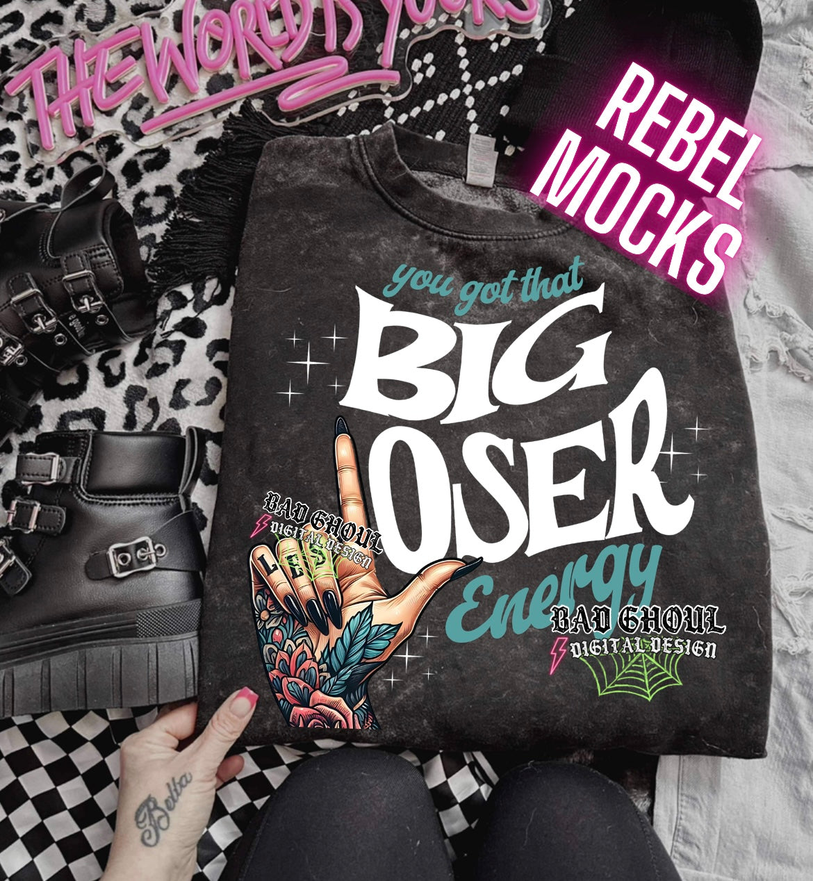 Big Loser Energy PNG Download