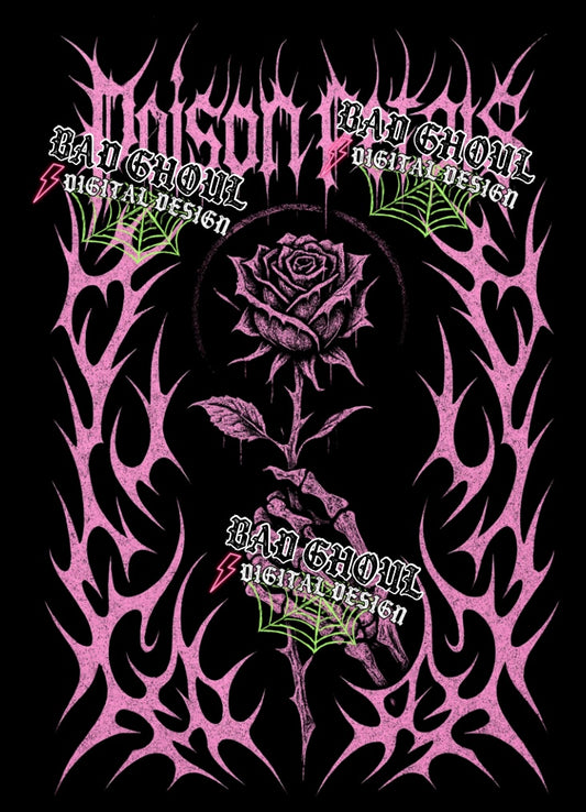 Poison Petals PNG DOWNLOAD Black Fab Only