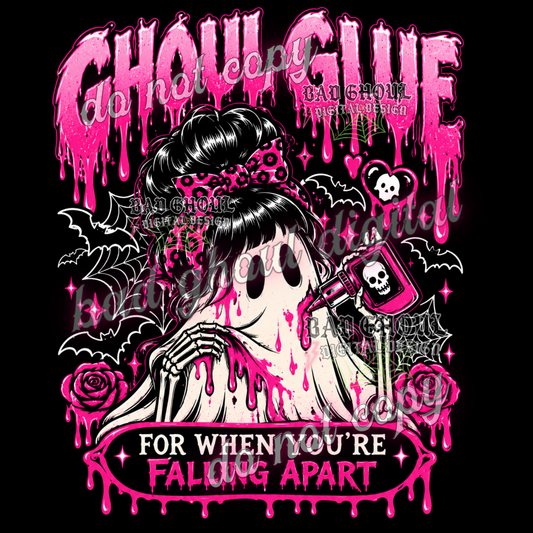 Ghoul Glue I  PNG DOWNLOAD BLACK FAB ONLY
