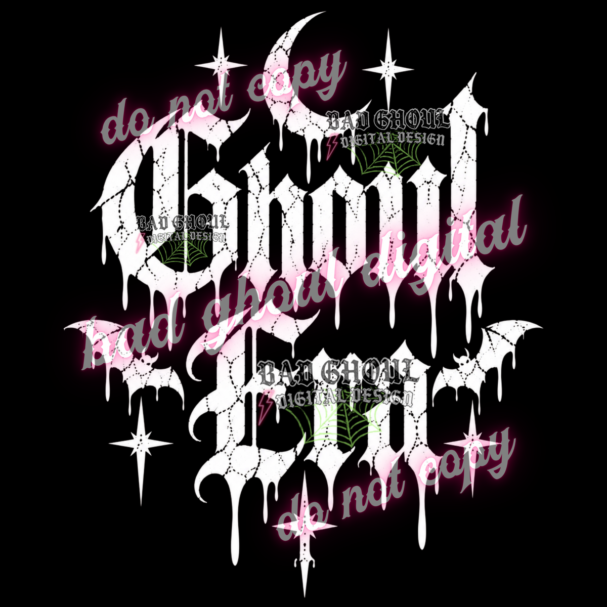 Ghoul Era | PNG DOWNLOAD BLACK FAB ONLY