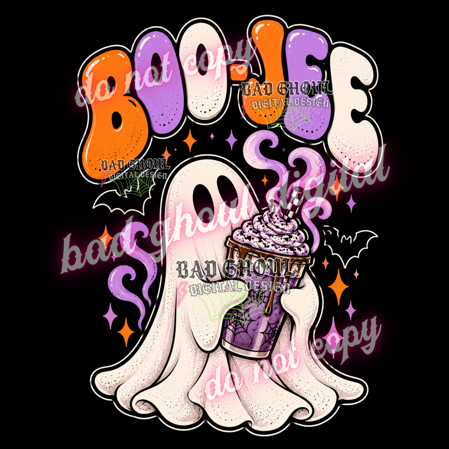 Boo-Jee | PNG DOWNLOAD BLACK FAB ONLY