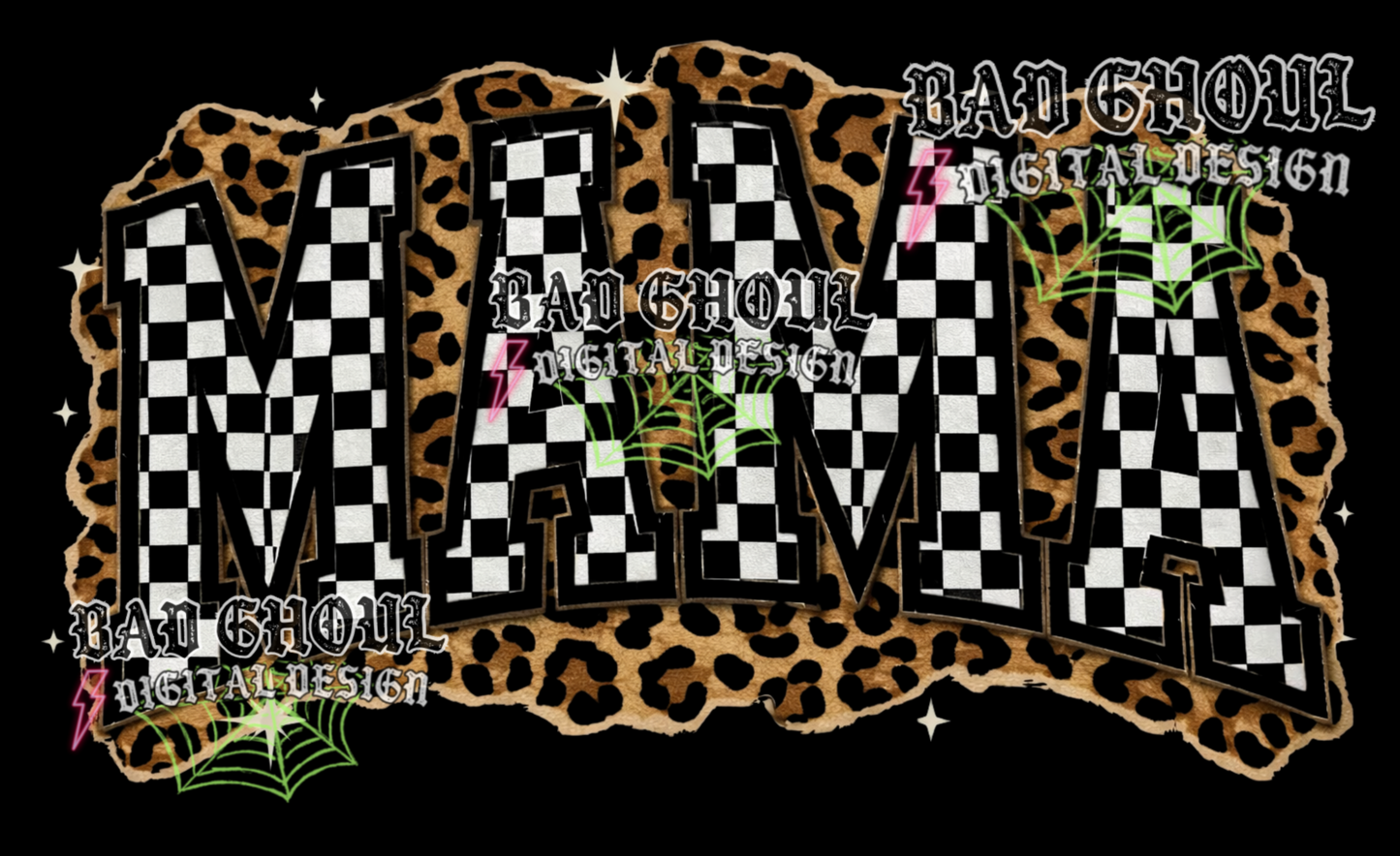 Mama | PNG DOWNLOAD BLACK FAB ONLY