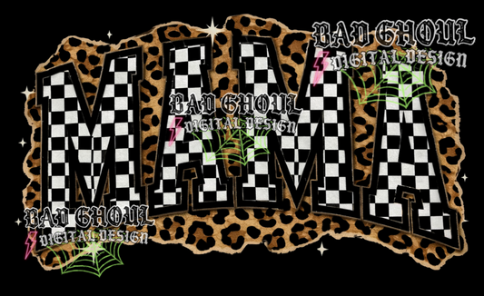 Mama | PNG DOWNLOAD BLACK FAB ONLY