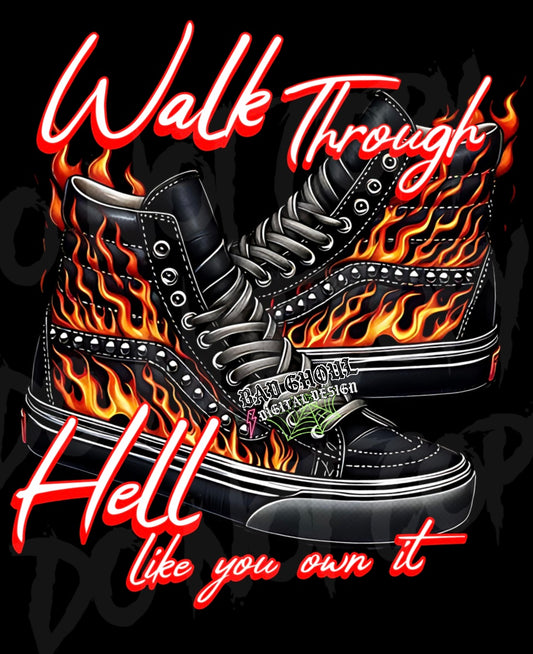 Walk Through Hell PNG Download