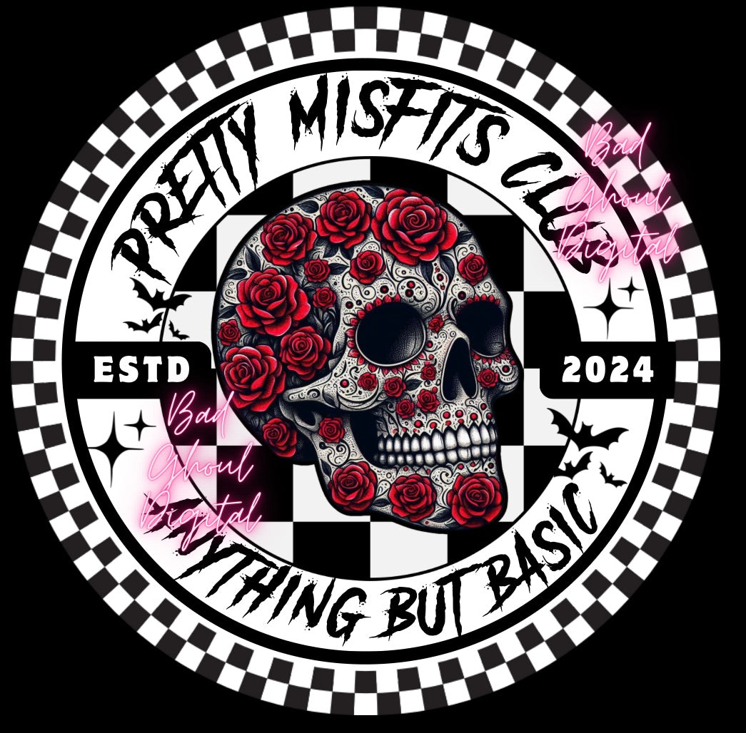 Pretty Misfits Club PNG Download