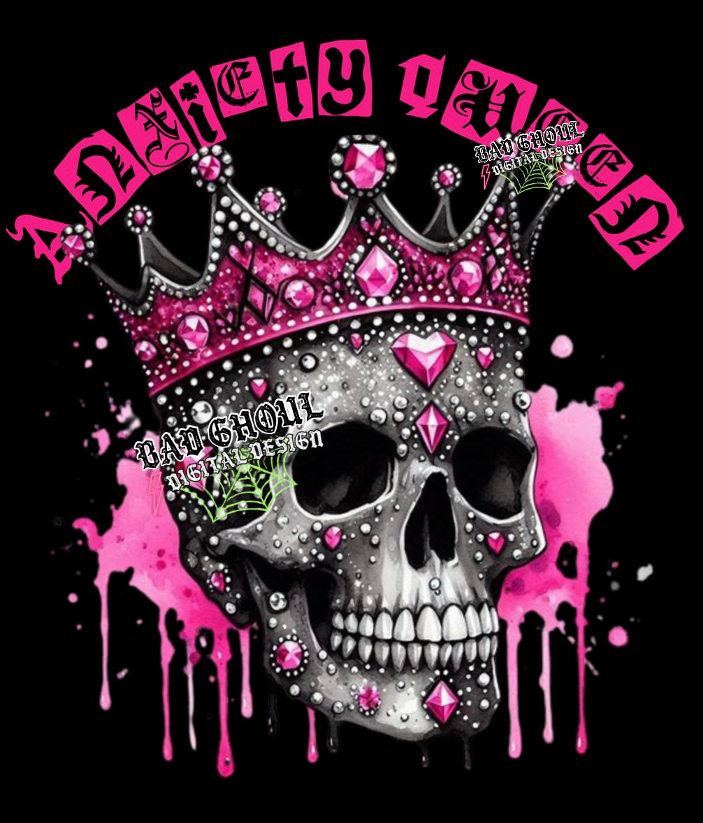 Anxiety Queen PNG Download