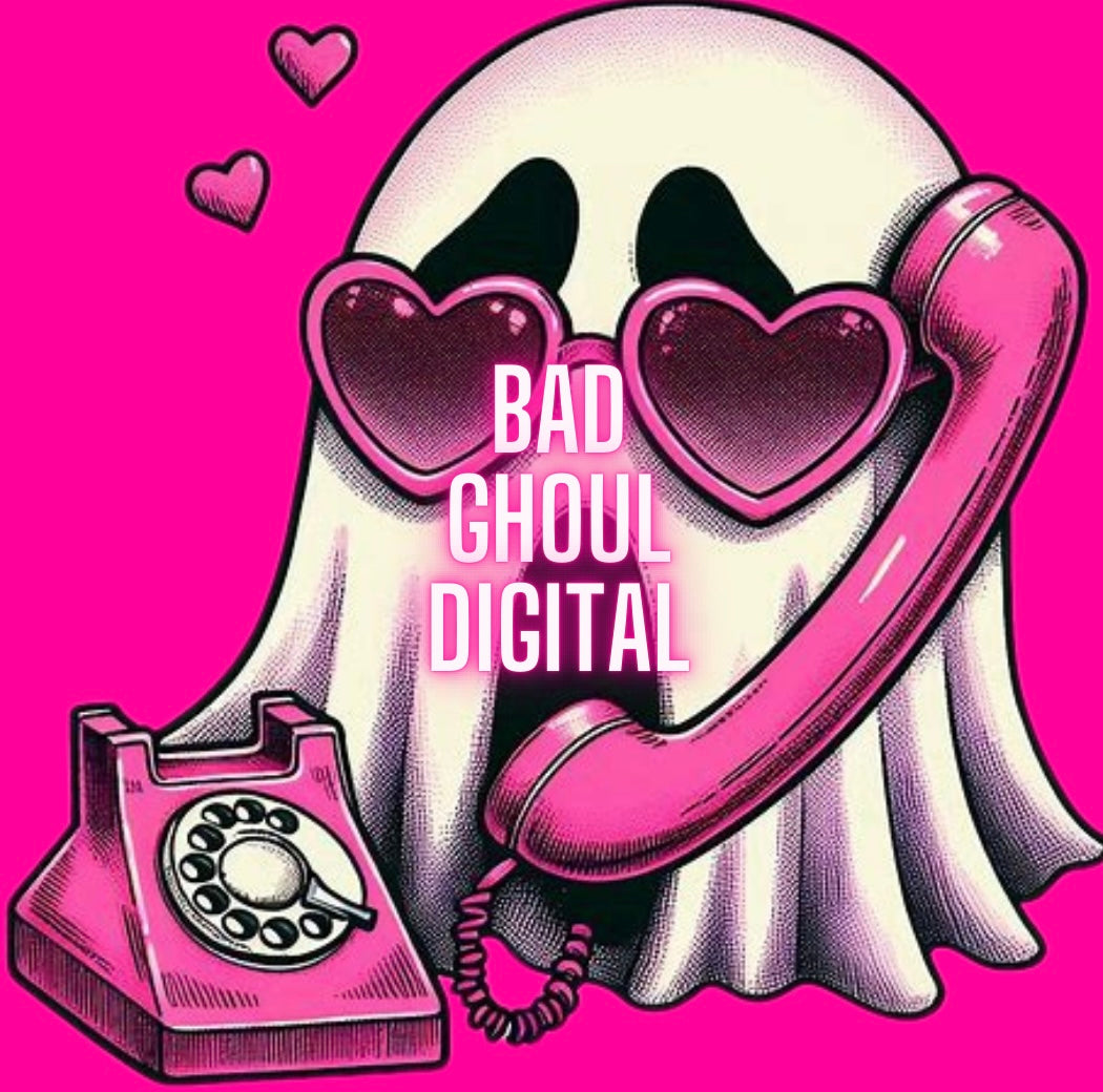 Hello Boo PNG Download – Rebel Mocks & Badghoul Digital
