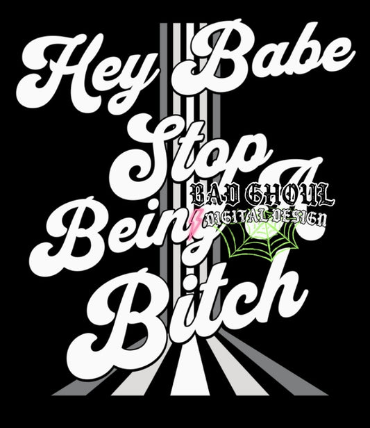 Hey Babe Stop PNG Download