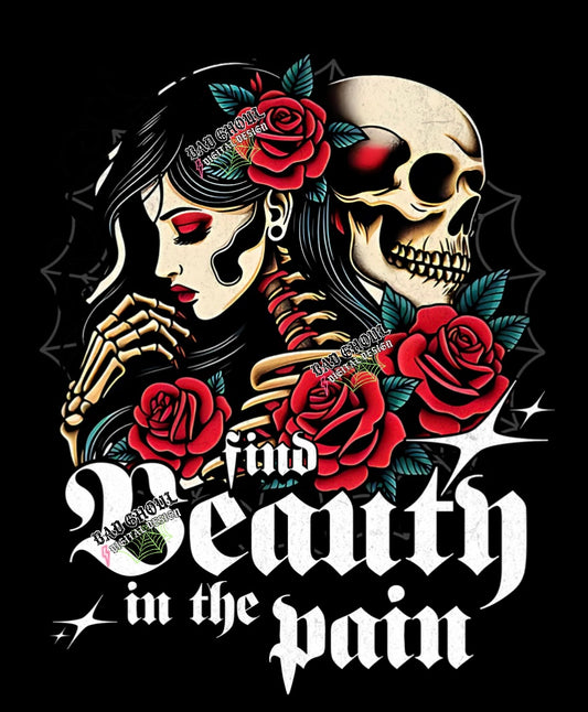 Find Beauty In The Pain PNG Download