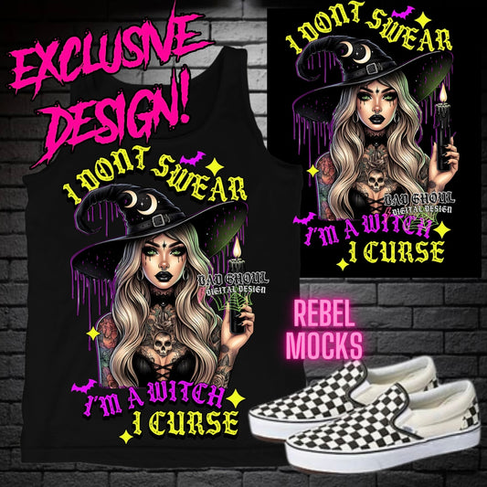 EXCLUSIVE I Dont Swear I Curse PNG Download