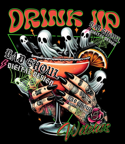 Drink Up Witches PNG Download