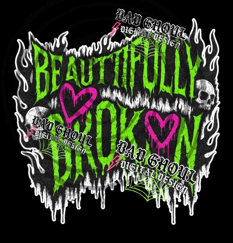 Beautifully Broken-PNG Download