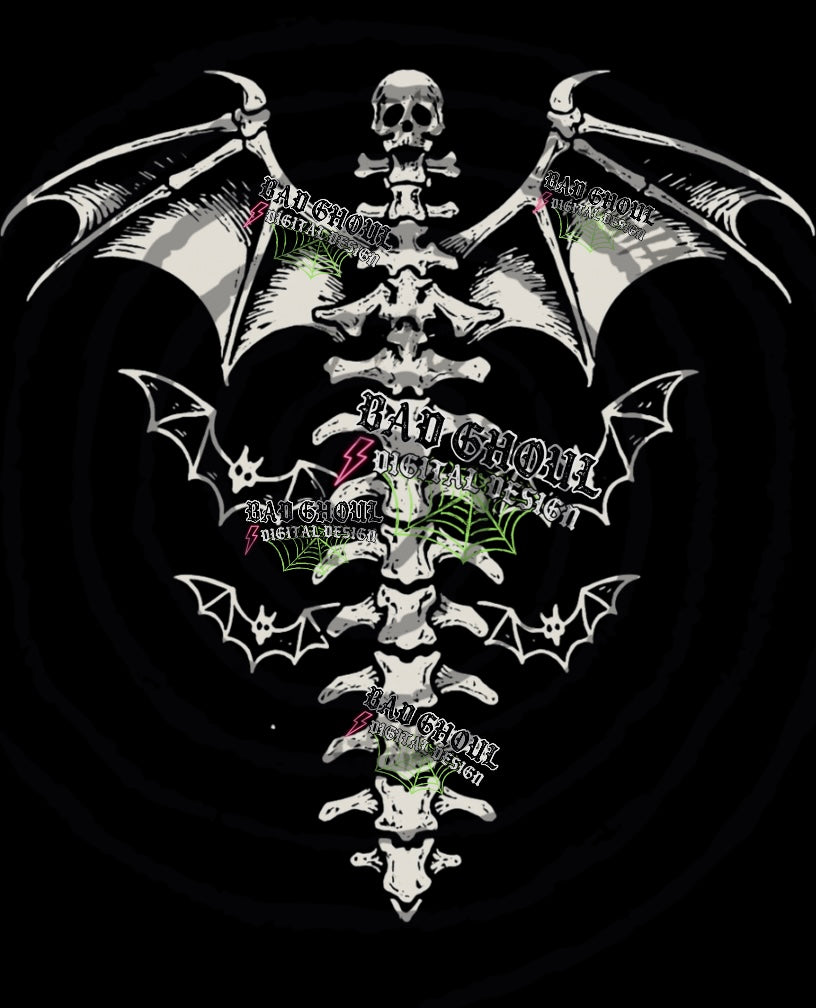 Spinal PNG DOWNLOAD Black Fab Only