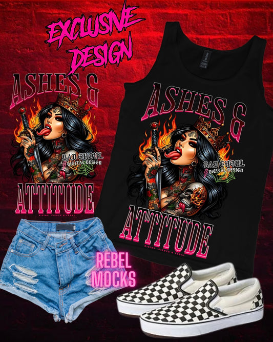 EXCLUSIVE Ashes and Attitude PNG Download