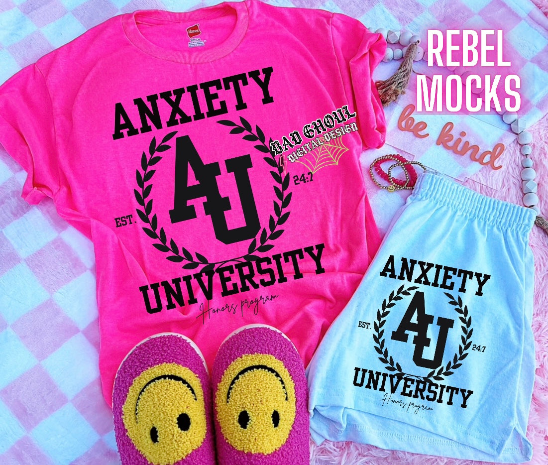 Anxiety University  PNG Download With Sleeve