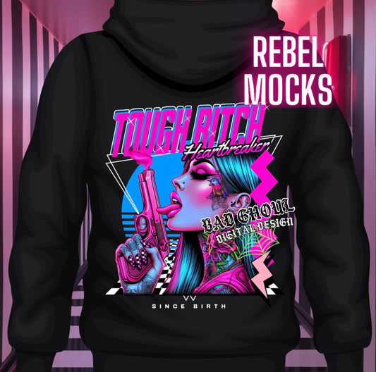 Exclusive Tough Bitch PNG Download